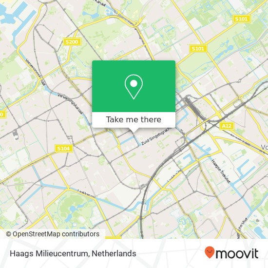 Haags Milieucentrum kaart