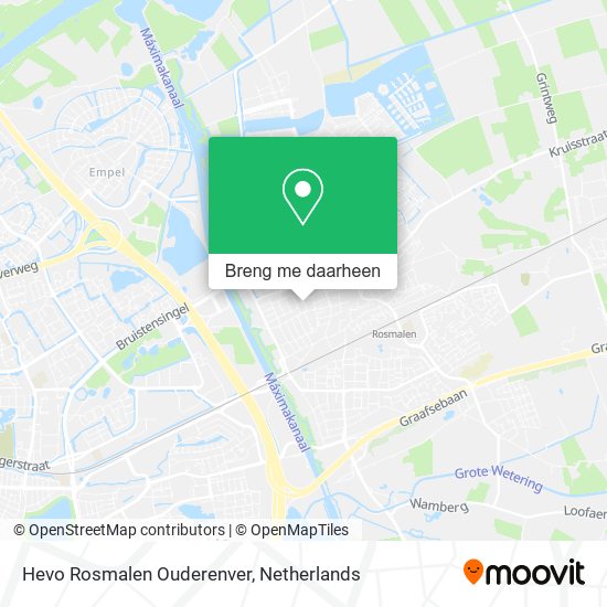 Hevo Rosmalen Ouderenver kaart