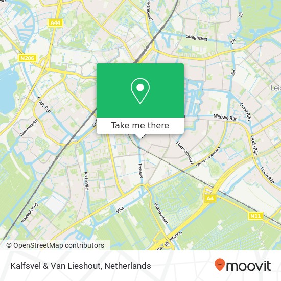 Kalfsvel & Van Lieshout kaart