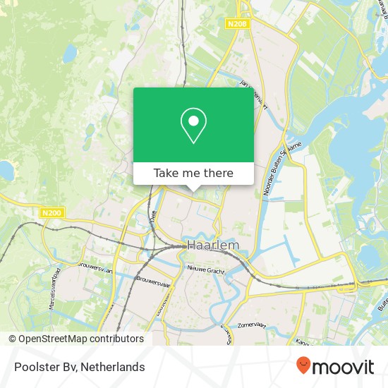 Poolster Bv kaart