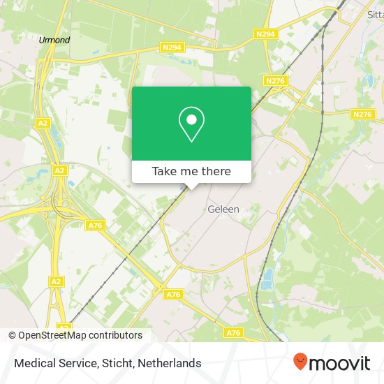 Medical Service, Sticht kaart