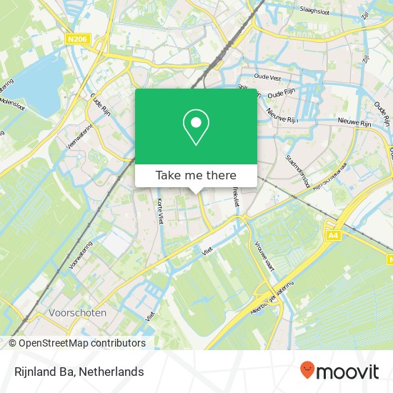 Rijnland Ba kaart
