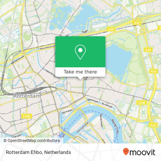 Rotterdam Ehbo kaart