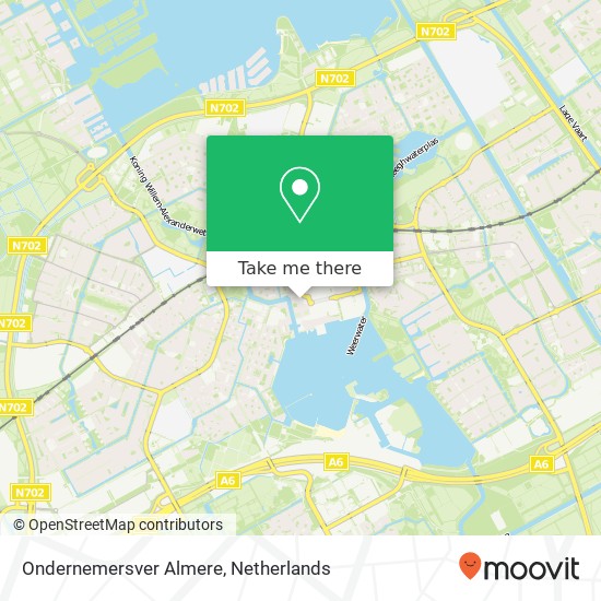 Ondernemersver Almere kaart