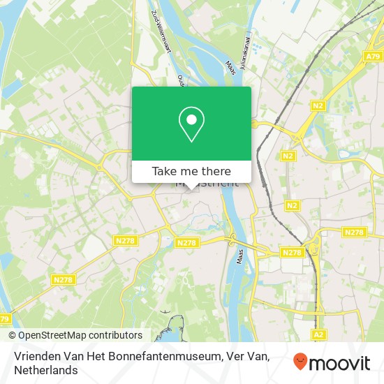 Vrienden Van Het Bonnefantenmuseum, Ver Van kaart