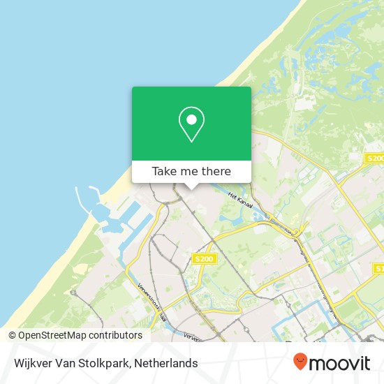 Wijkver Van Stolkpark kaart