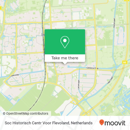 Soc Historisch Centr Voor Flevoland kaart