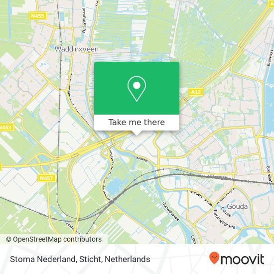 Stoma Nederland, Sticht kaart
