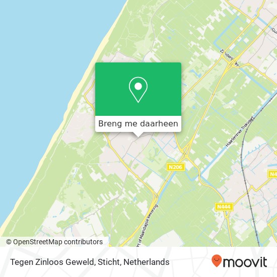 Tegen Zinloos Geweld, Sticht kaart