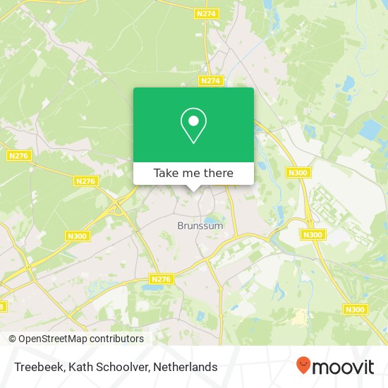 Treebeek, Kath Schoolver kaart