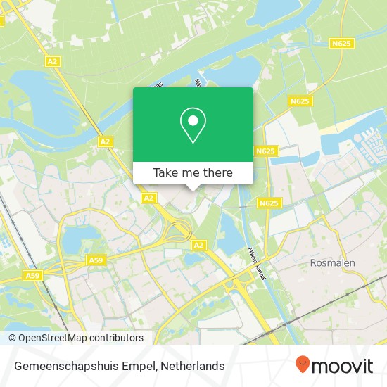 Gemeenschapshuis Empel kaart