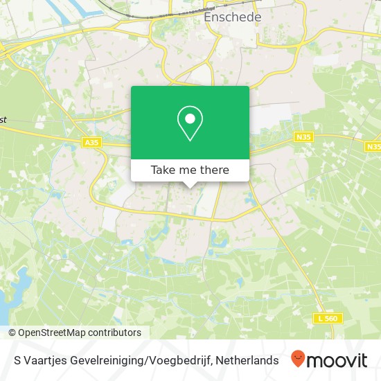 S Vaartjes Gevelreiniging / Voegbedrijf kaart