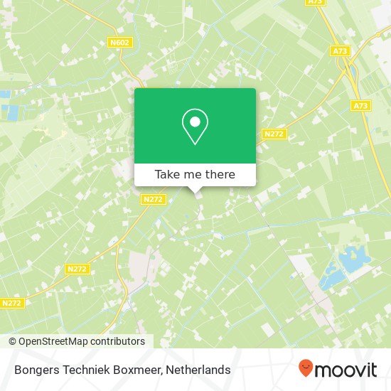 Bongers Techniek Boxmeer kaart