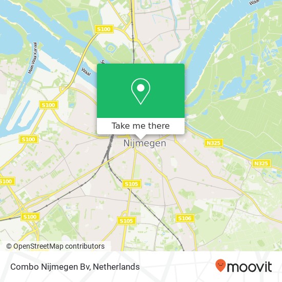 Combo Nijmegen Bv kaart