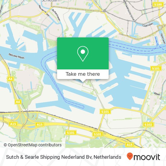 Sutch & Searle Shipping Nederland Bv kaart