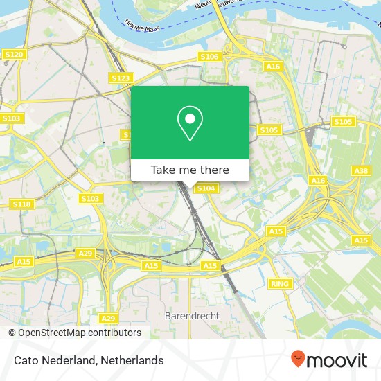 Cato Nederland kaart
