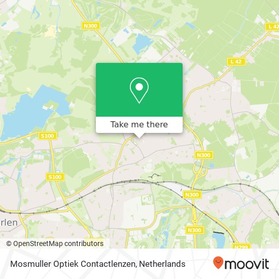 Mosmuller Optiek Contactlenzen kaart