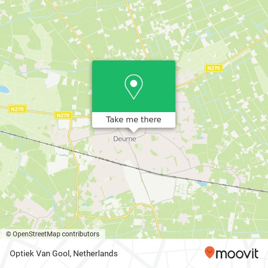 Optiek Van Gool kaart