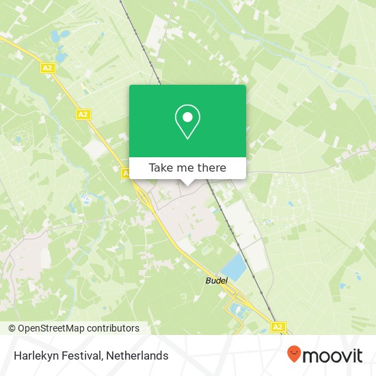 Harlekyn Festival kaart