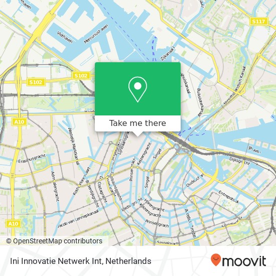 Ini Innovatie Netwerk Int kaart