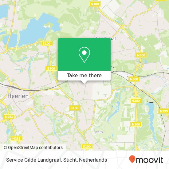 Service Gilde Landgraaf, Sticht kaart