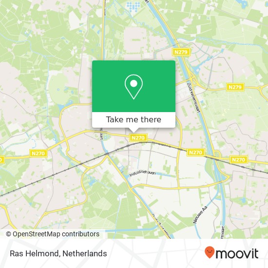 Ras Helmond kaart