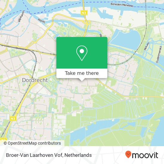 Broer-Van Laarhoven Vof kaart