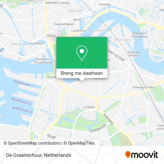 De Graanschuur kaart