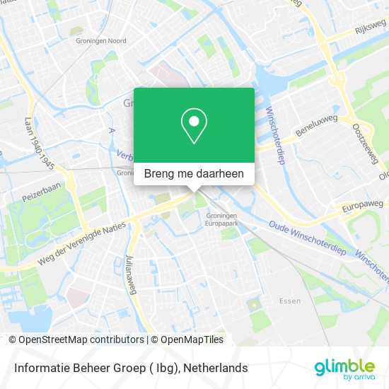 Informatie Beheer Groep ( Ibg) kaart