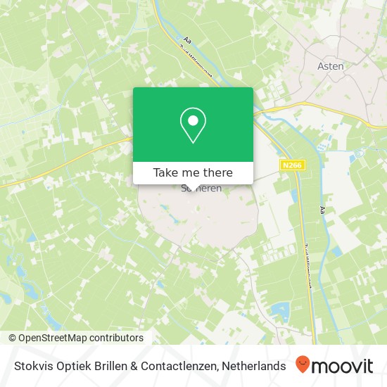 Stokvis Optiek Brillen & Contactlenzen kaart