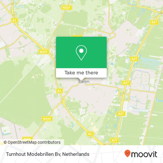 Turnhout Modebrillen Bv kaart