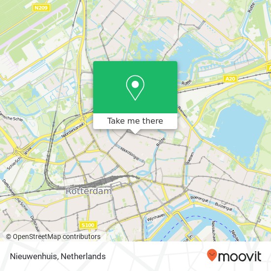 Nieuwenhuis kaart