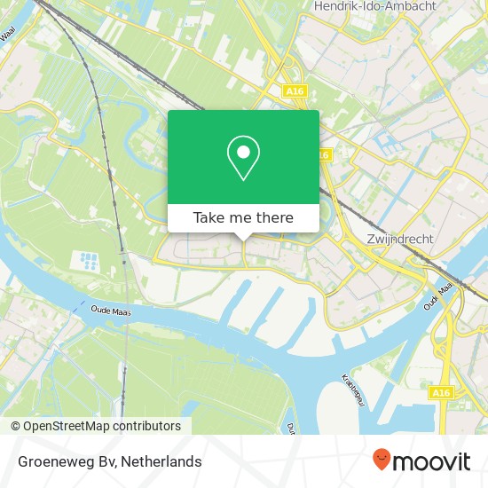 Groeneweg Bv kaart