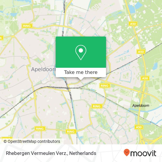 Rhebergen Vermeulen Verz. kaart