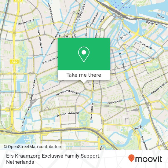 Efs Kraamzorg Exclusive Family Support kaart