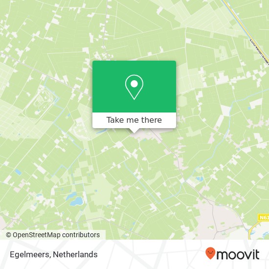 Egelmeers kaart