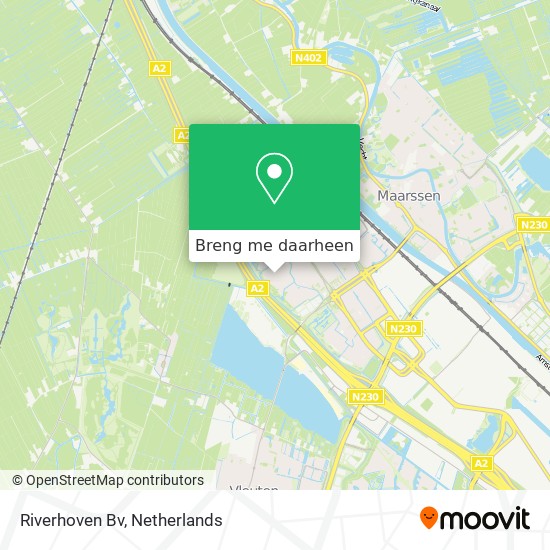 Riverhoven Bv kaart