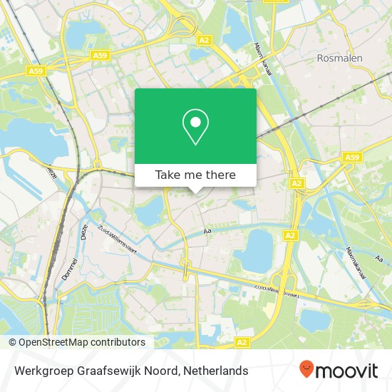 Werkgroep Graafsewijk Noord kaart