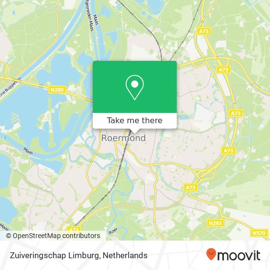 Zuiveringschap Limburg kaart