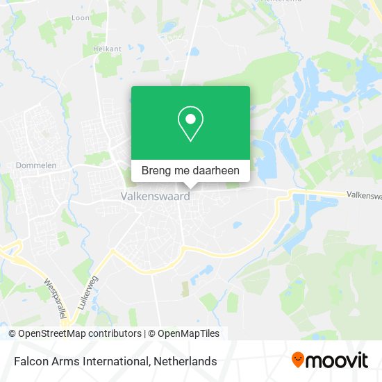 Falcon Arms International kaart