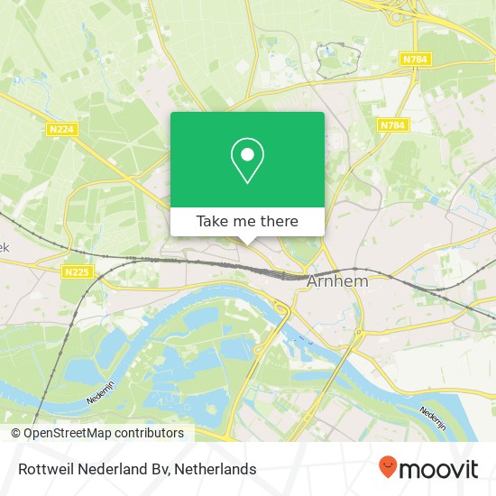 Rottweil Nederland Bv kaart