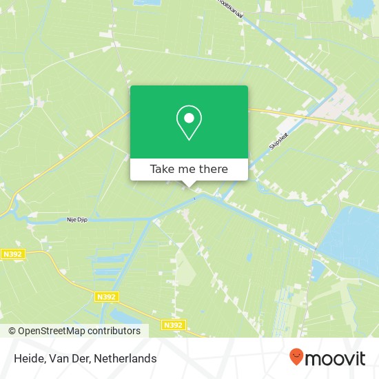 Heide, Van Der kaart