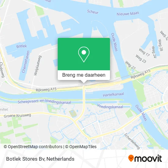 Botlek Stores Bv kaart