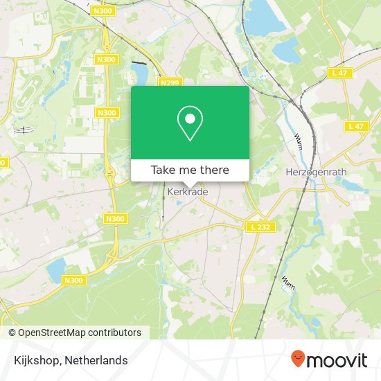 Kijkshop kaart