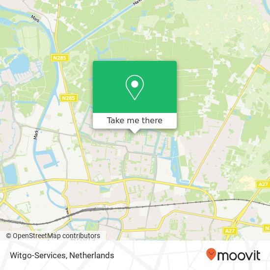 Witgo-Services kaart