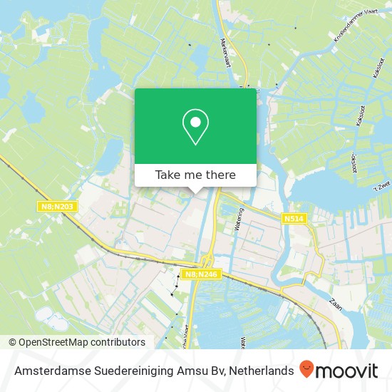 Amsterdamse Suedereiniging Amsu Bv kaart