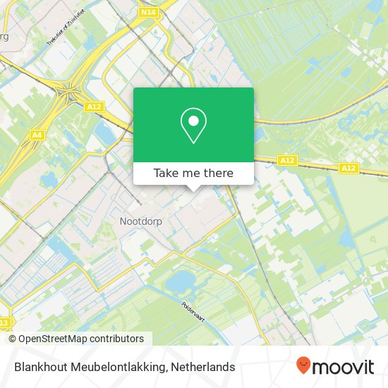Blankhout Meubelontlakking kaart