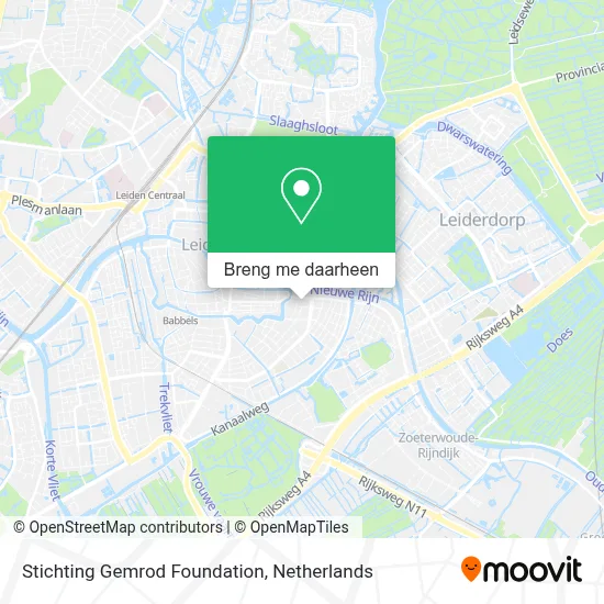 Stichting Gemrod Foundation kaart