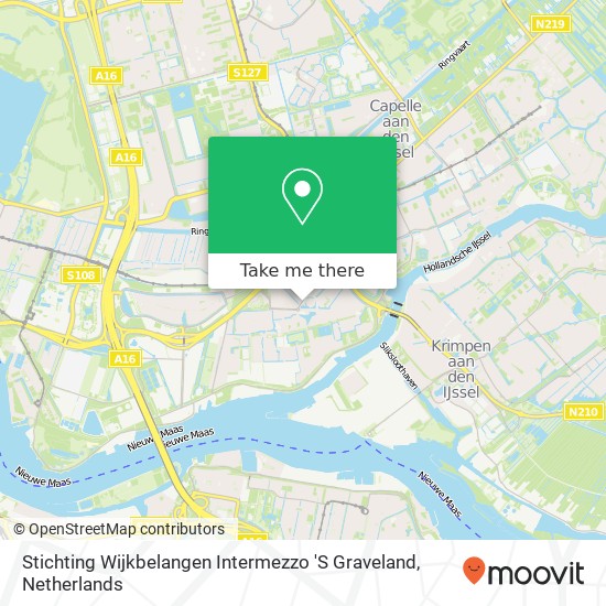 Stichting Wijkbelangen Intermezzo 'S Graveland kaart