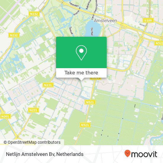 Netlijn Amstelveen Bv kaart